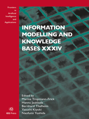 cover image of Information Modelling and Knowledge Bases XXXIV